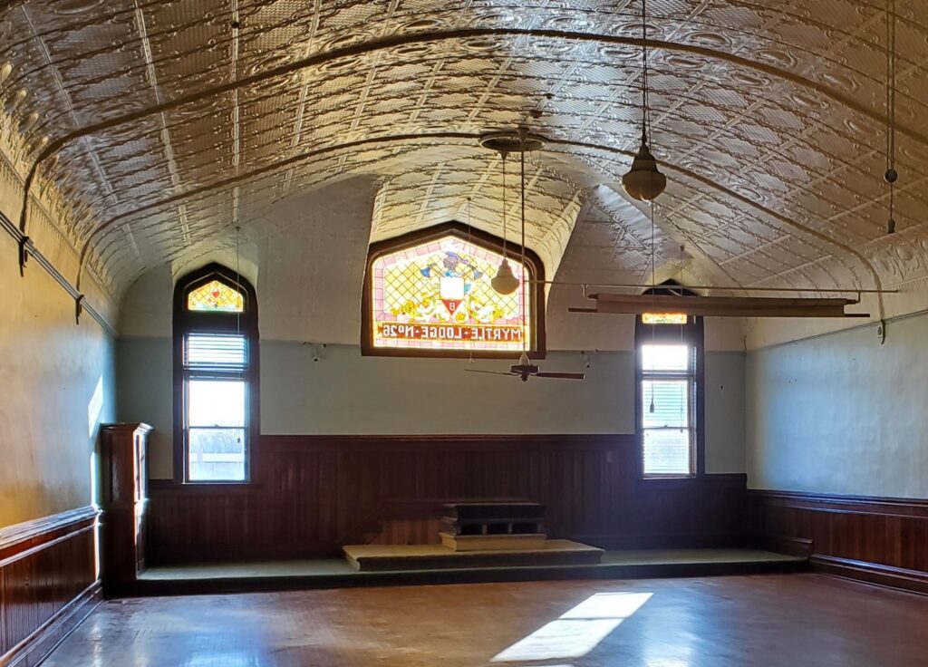 Pythian Castle window